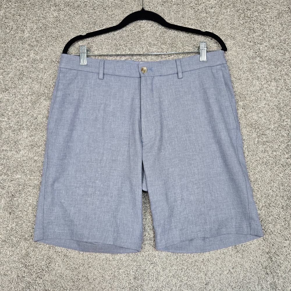 Peter Millar Shorts Men's 32x9 Wrightsville‎ Golf Blue gray